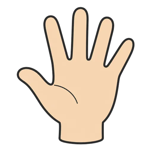 Piktogram AAC: paluszki