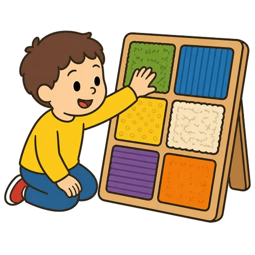 Piktogram AAC: panel sensoryczny