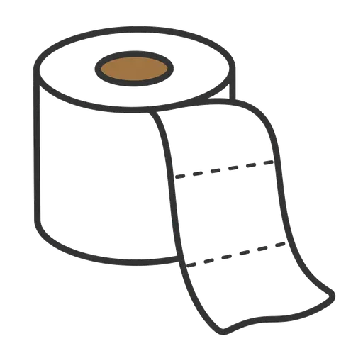 Piktogram AAC: papier toaletowy