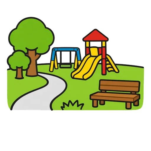 Piktogram AAC: park