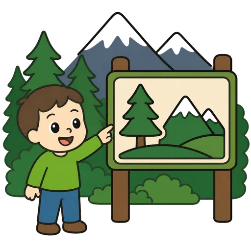 Piktogram AAK: národní park