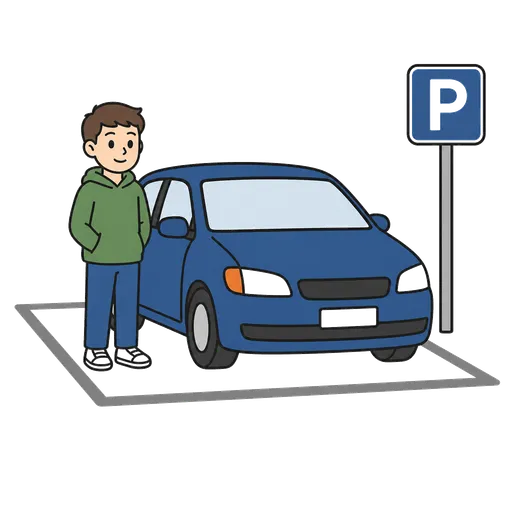 AAC-Piktogramm: Parken