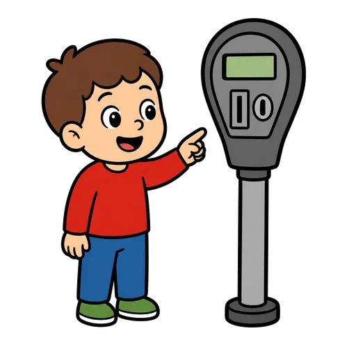 Piktogram AAK: parkovací automat