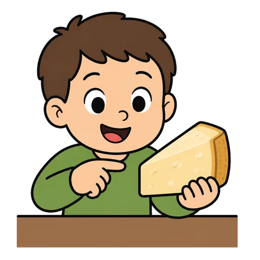 AAC pictogram: parmesan cheese