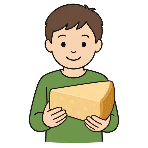 AAC-Piktogramm: Parmesankäse