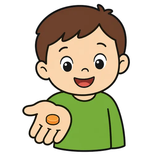 Piktogram AAC: pastylka