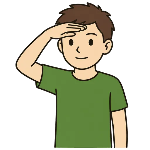 Piktogram AAC: patrz