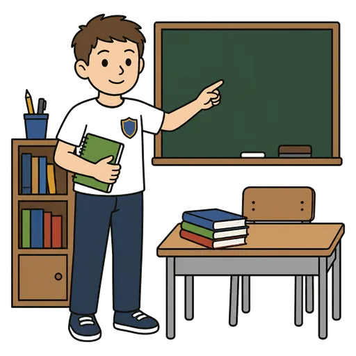 Pittogramma CAA: pedagogo scolastico