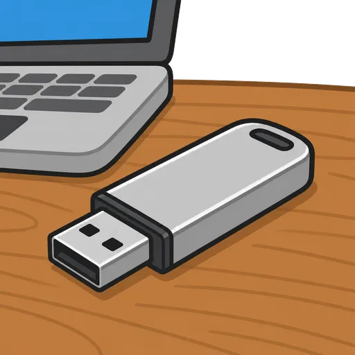 Piktogram AAC: pendrive