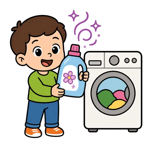 Piktogram AAC: perfumy do prania