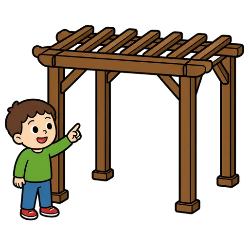 Piktogram AAC: pergola