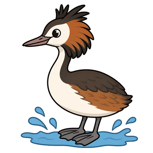 Piktogram AAC: perkoz dwuczuby