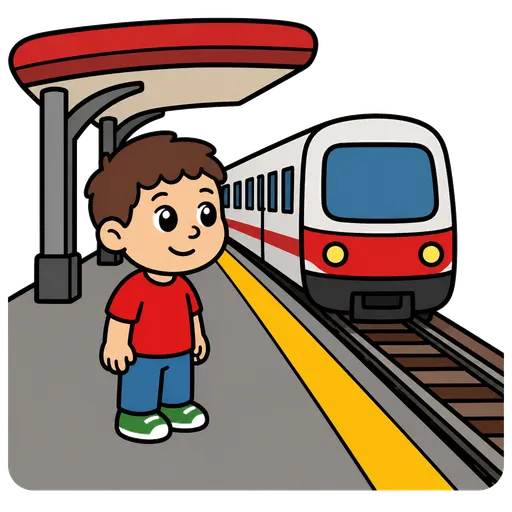 Piktogram AAC: peron
