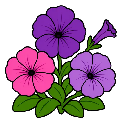 Piktogram AAC: petunia