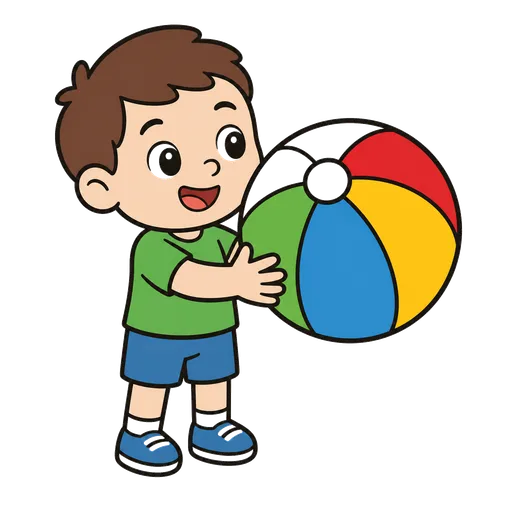 Pittogramma CAA: pallone da spiaggia