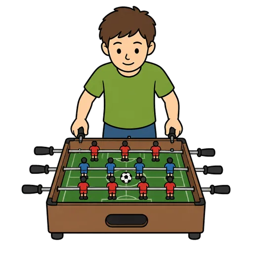 AAC-Piktogramm: Tischfußball