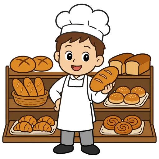 Piktogram AAC: piekarz