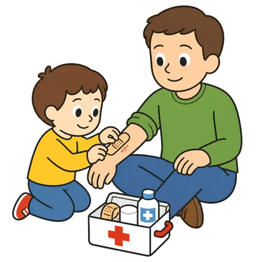 Piktogram AAK: první pomoc