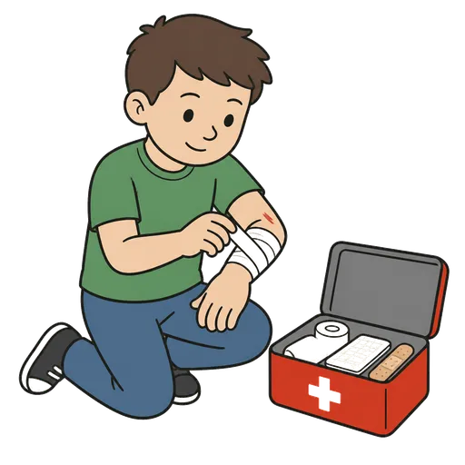 Piktogram AAC: pierwsza pomoc