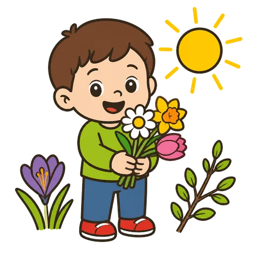 Pittogramma CAA: primo giorno di primavera