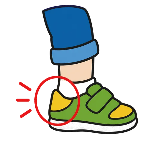 Pictogramme CAA : talon