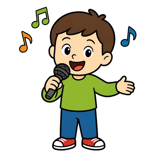 Piktogram AAC: piosenka na powitanie