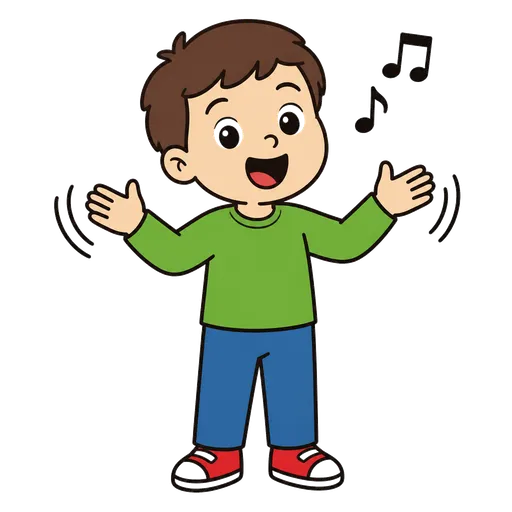 Piktogram AAC: piosenki z pokazywaniem