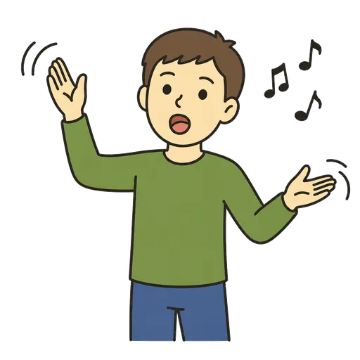 Piktogram AAC: piosenki z pokazywaniem