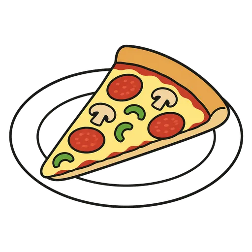 Piktogram AAC: pizza