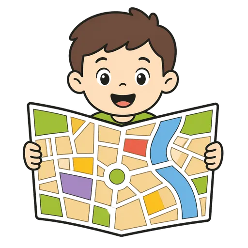Piktogram AAC: plan miasta