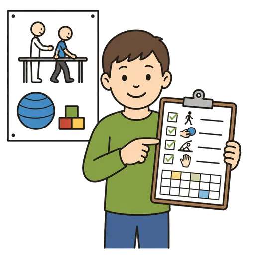 Piktogram AAC: plan rehabilitacji
