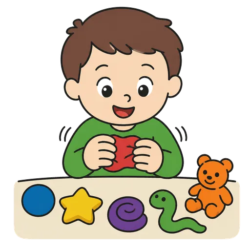 Pictograma CAA: plastilina