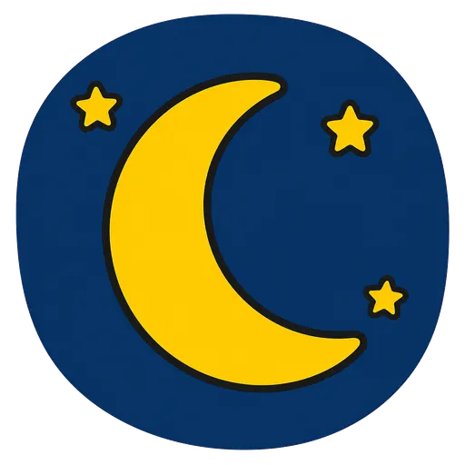 Piktogram AAC: półksiężyc