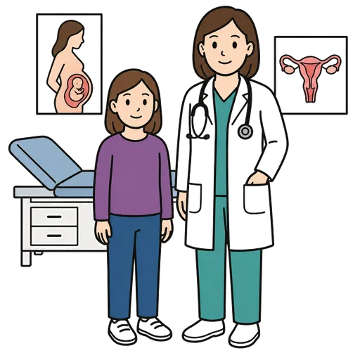 Piktogram AAK: gynekológ pôrodník