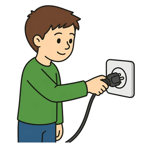 AAC pictogram: connected