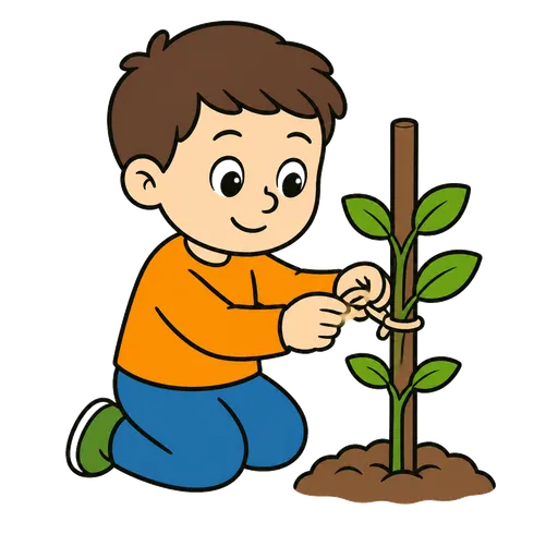 Piktogram AAC: podpora do roślin