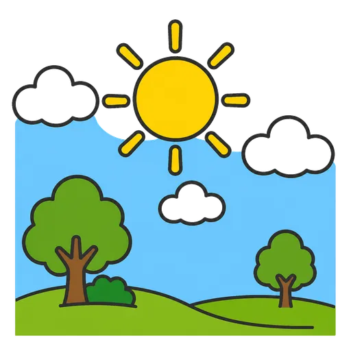 AAC-Piktogramm: Wetter