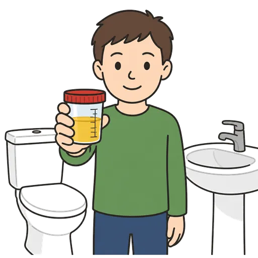 AAC pictogram: urine bottle