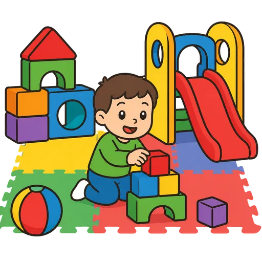 AAC-Piktogramm: Spielzimmer