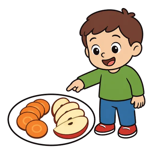 Piktogram AAC: pokrojony