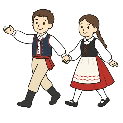AAC pictogram: Polonaise dance