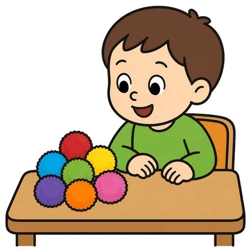 AAC-Piktogramm: Pompons