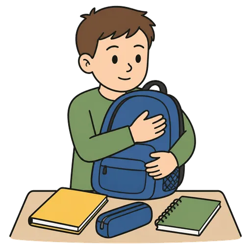 Pittogramma CAA: Prenditi cura delle mie cose