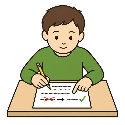 Piktogram AAC: poprawię to