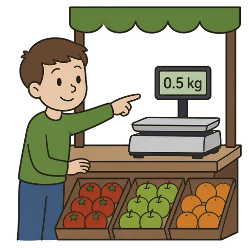 Pittogramma CAA: please half a kilo