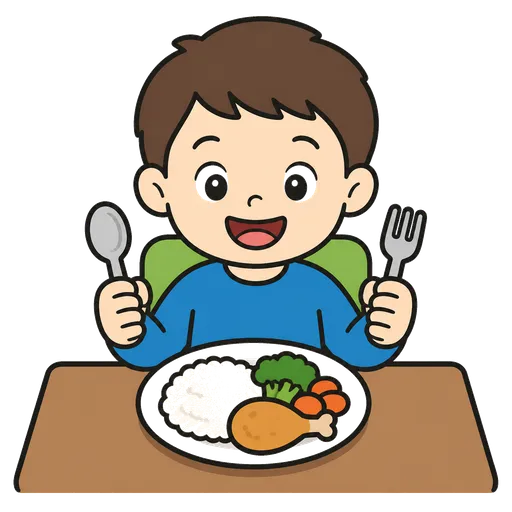 Pittogramma CAA: ora di pranzo