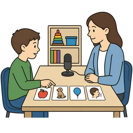 Pictograma CAA: clínica de terapia del habla