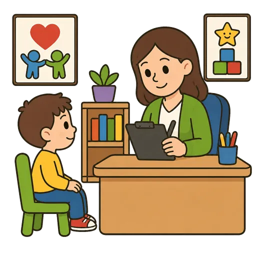 Piktogram AAC: poradnia psychologiczno-pedagogiczna