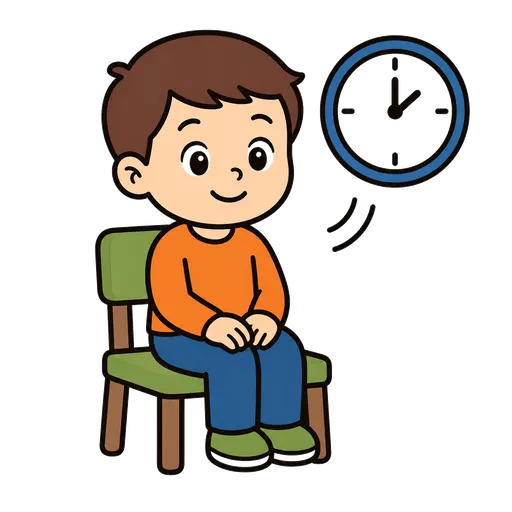 Pittogramma CAA: sedersi qui un momento