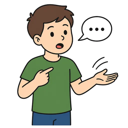 Piktogram AAC: powiedz mi